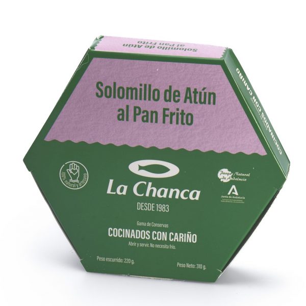Solomillo de atún al pan frito la Chanca: gama Cocinados con Cariño