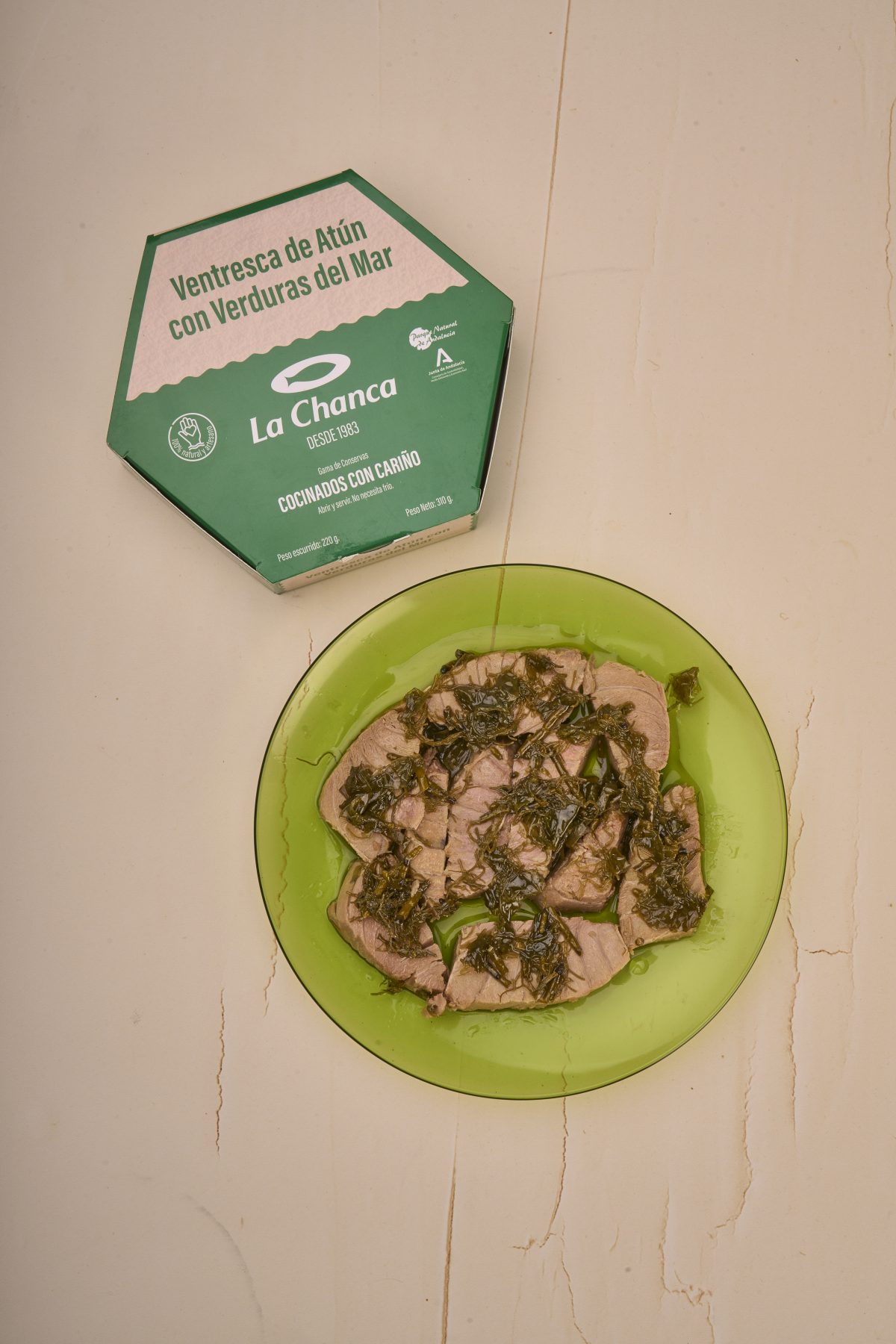 Ventresca atún con verduras de mar 280 g - Imagen 2