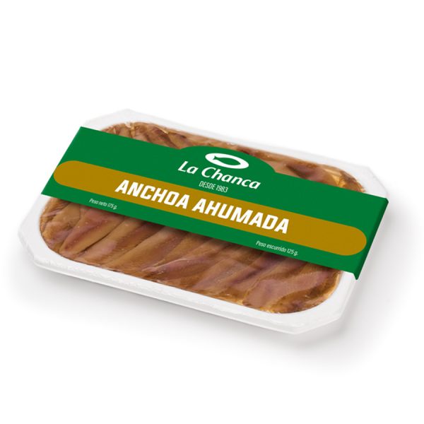 Bandeja pequeña de anchoa ahumada La Chanca