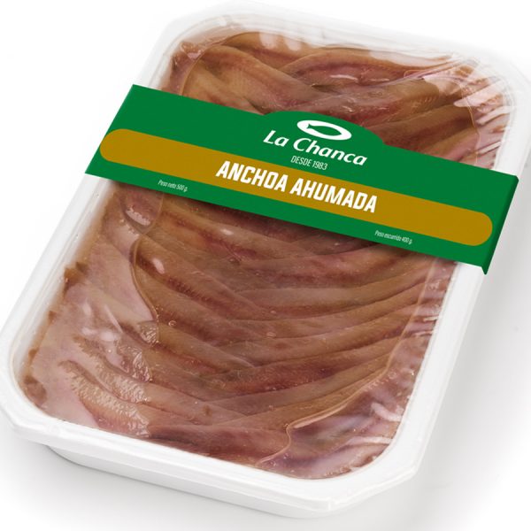 Bandeja grande de anchoa ahumada La Chanca