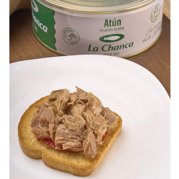 Tosta de atun en aceite de oliva