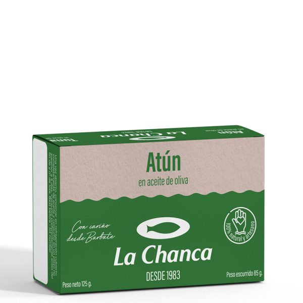 Estuche pequeño de atun en aceite de oliva La Chanca