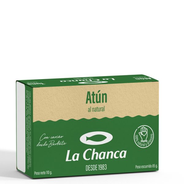 Estuche 100g atun al natural La Chanca