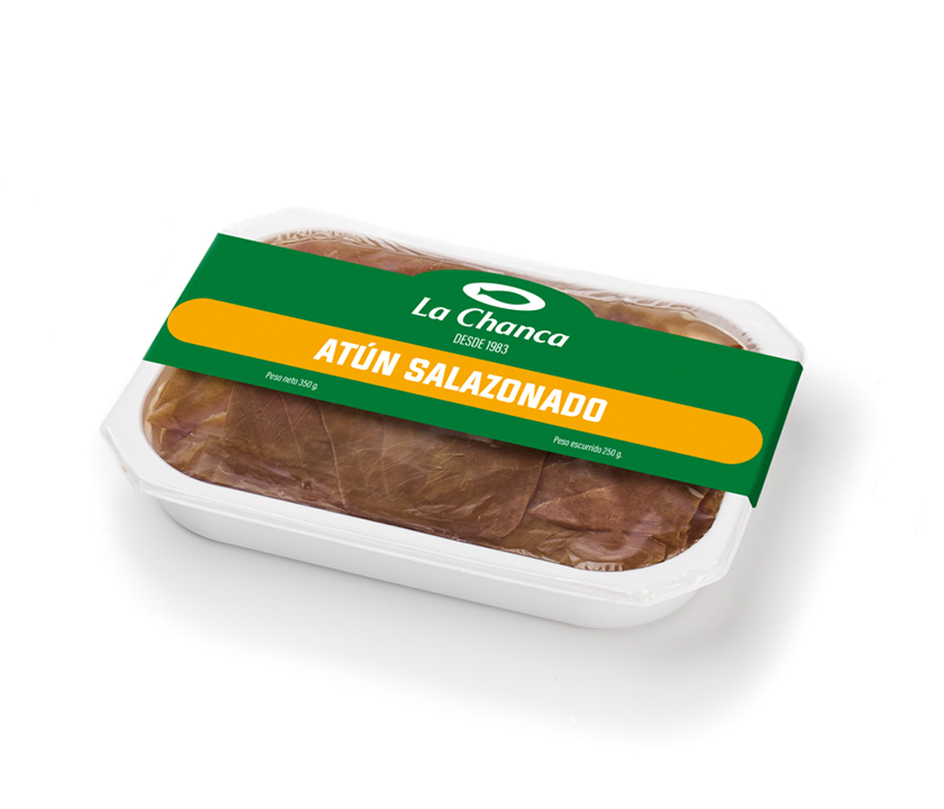 atun salazonado 350 Bandeja de atun salazonado La Chanca