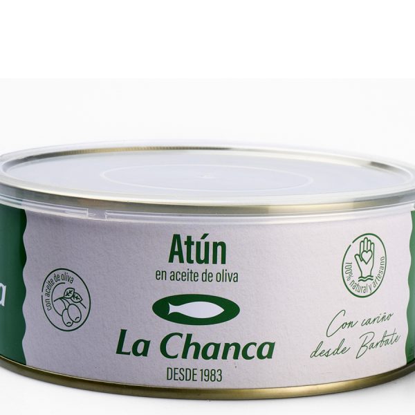 Lata grande de atun en aceite de oliva