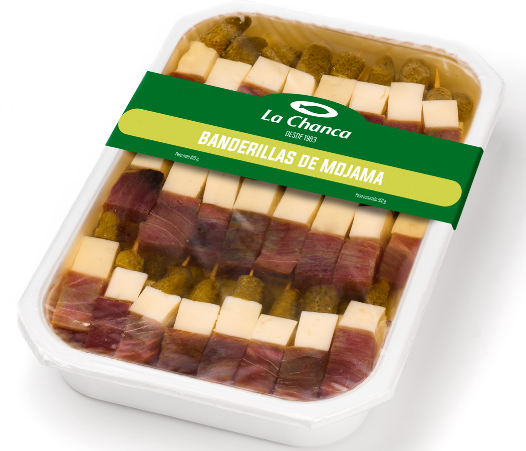 banderilla mojama 900 Bandeja 800gr banderillas de mojama la Chanca