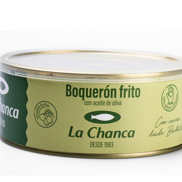 Lata grande boquerón frito La Chanca