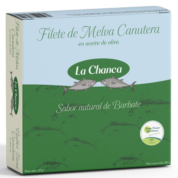 Estuche 500g de melva canutera en aceite de oliva