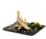 Plato con filetes de melva canutera