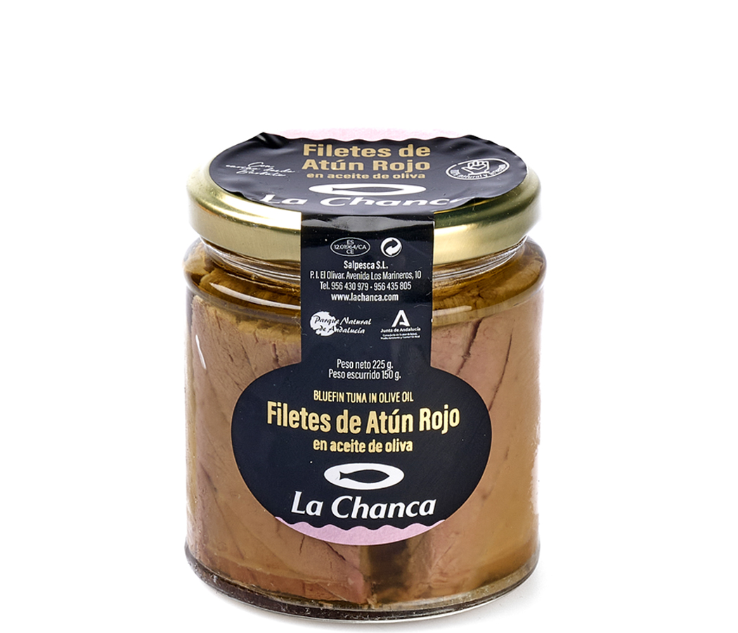 filete atun rojo 225 Tarro 225g filetes de atun rojo en aceite de oliva La Chanca