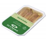 Bandeja de filetes de sardina
