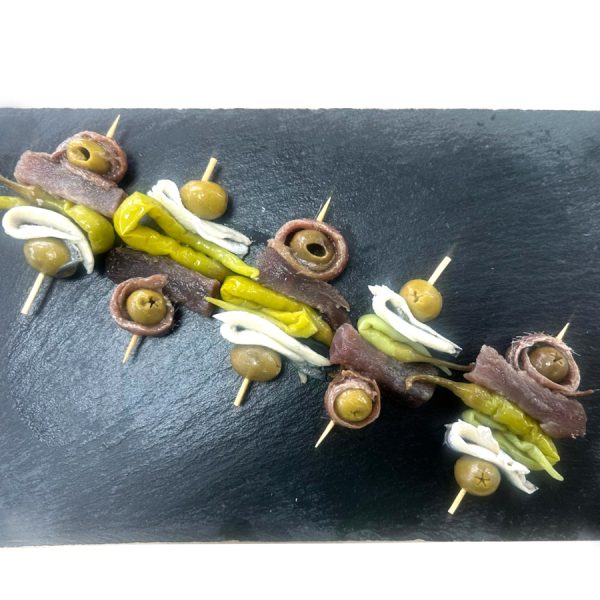 Plato de gildas de atun
