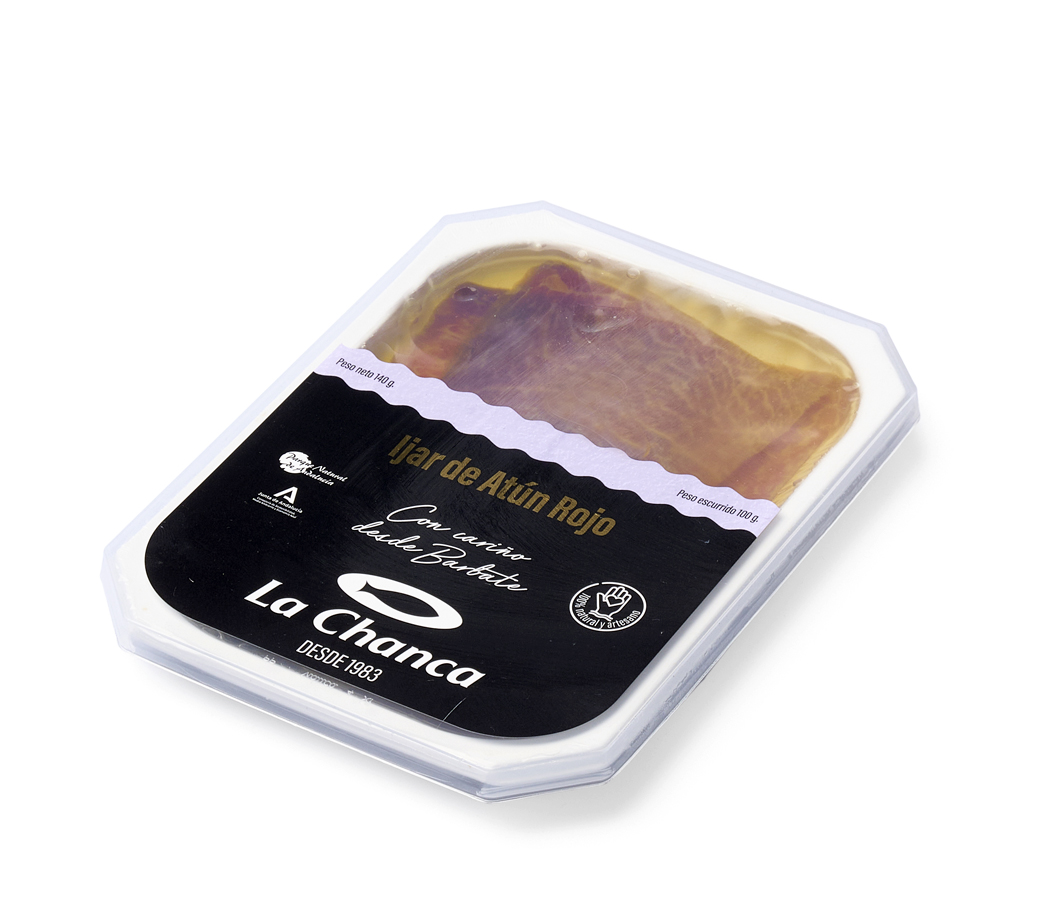 ijar atun rojo Bandeja de ijar de atun rojo en aceite de oliva