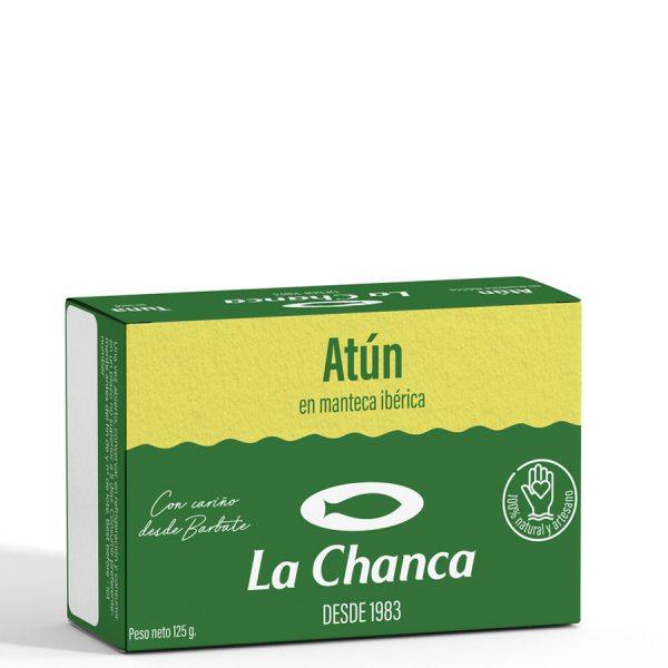 Estuche 125g de atun en manteca iberica La Chanca
