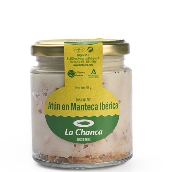 Tarro 225g de atun en manteca ibérica La Chanca