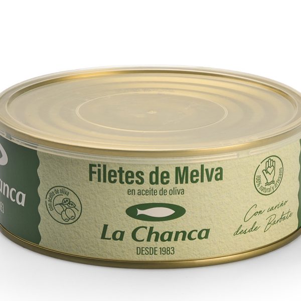Lata 1kg filetes de melva en aceite de oliva