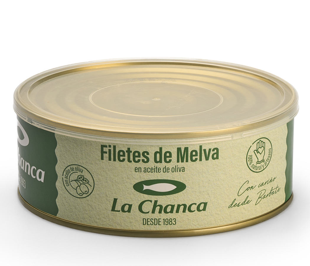 melva 1 k Lata 1kg filetes de melva en aceite de oliva