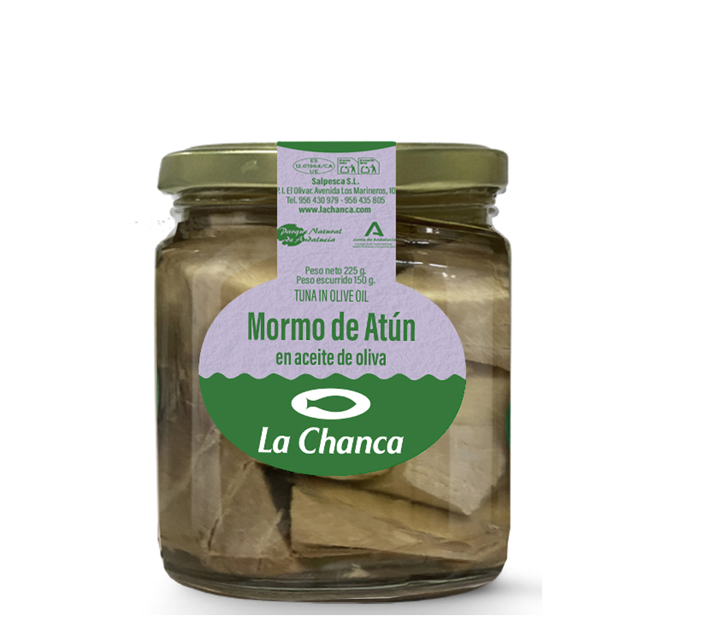 mormo 225 Tarro de mormo de atun en aceite de oliva