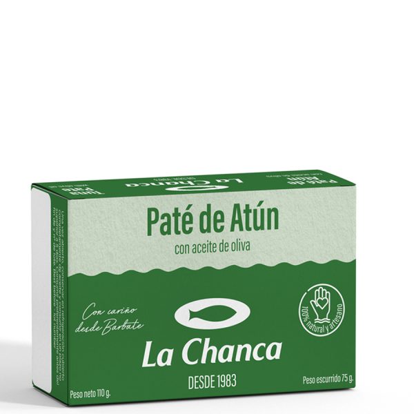 Estuche 125g paté de atún con aceite de oliva La Chanca