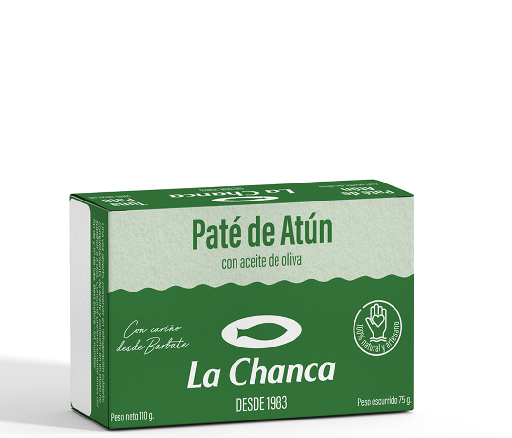 pate atun2 125 Estuche 125g paté de atún con aceite de oliva La Chanca