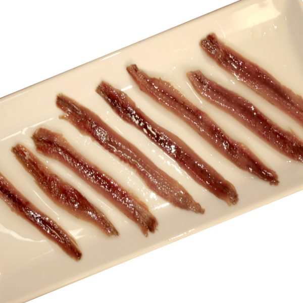 Plato de anchoa en aceite de oliva