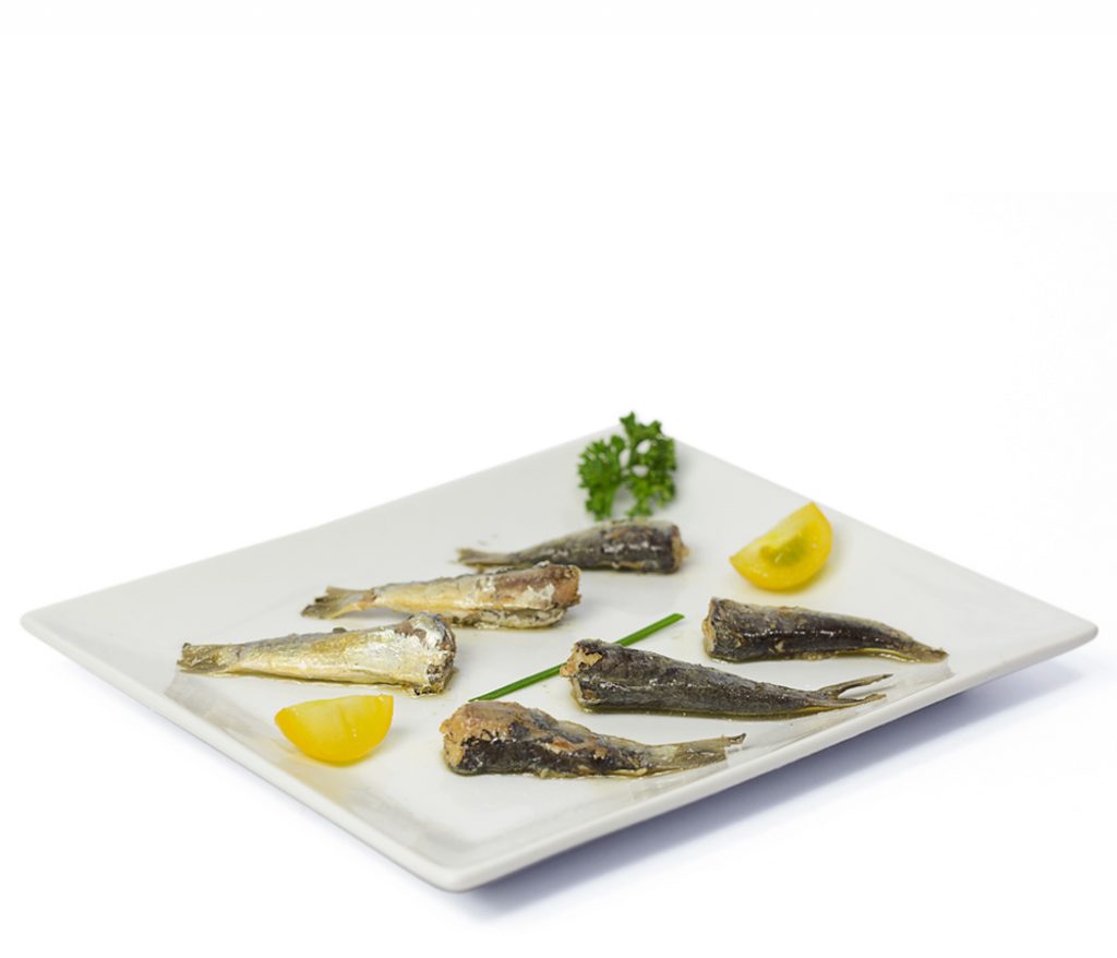 Plato de sardinillas La Chanca
