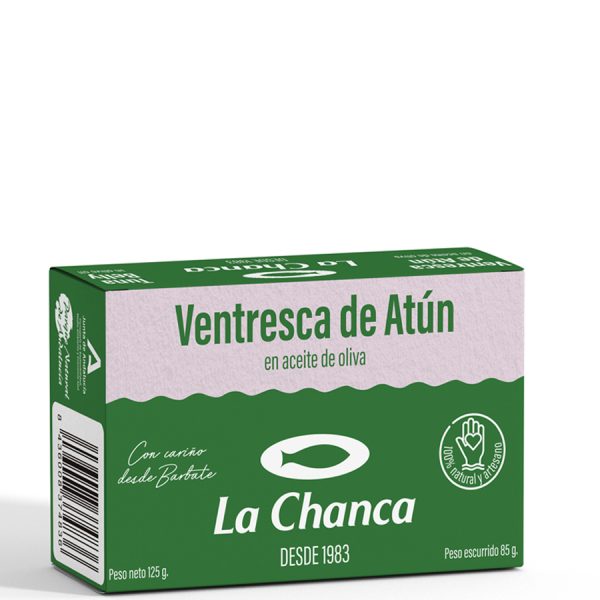 Estuche 125g ventresca de atun en aceite de oliva